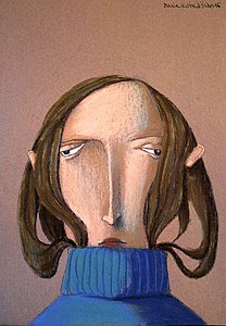 Annie Kurkdjian - Mixed media sur papier