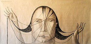 Annie Kurkdjian - Mixed media sur papier