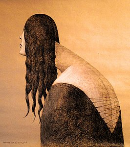 Annie Kurkdjian - Mixed media sur papier