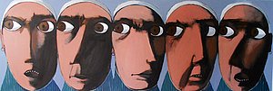 Annie Kurkdjian - Acrylique sur toile 